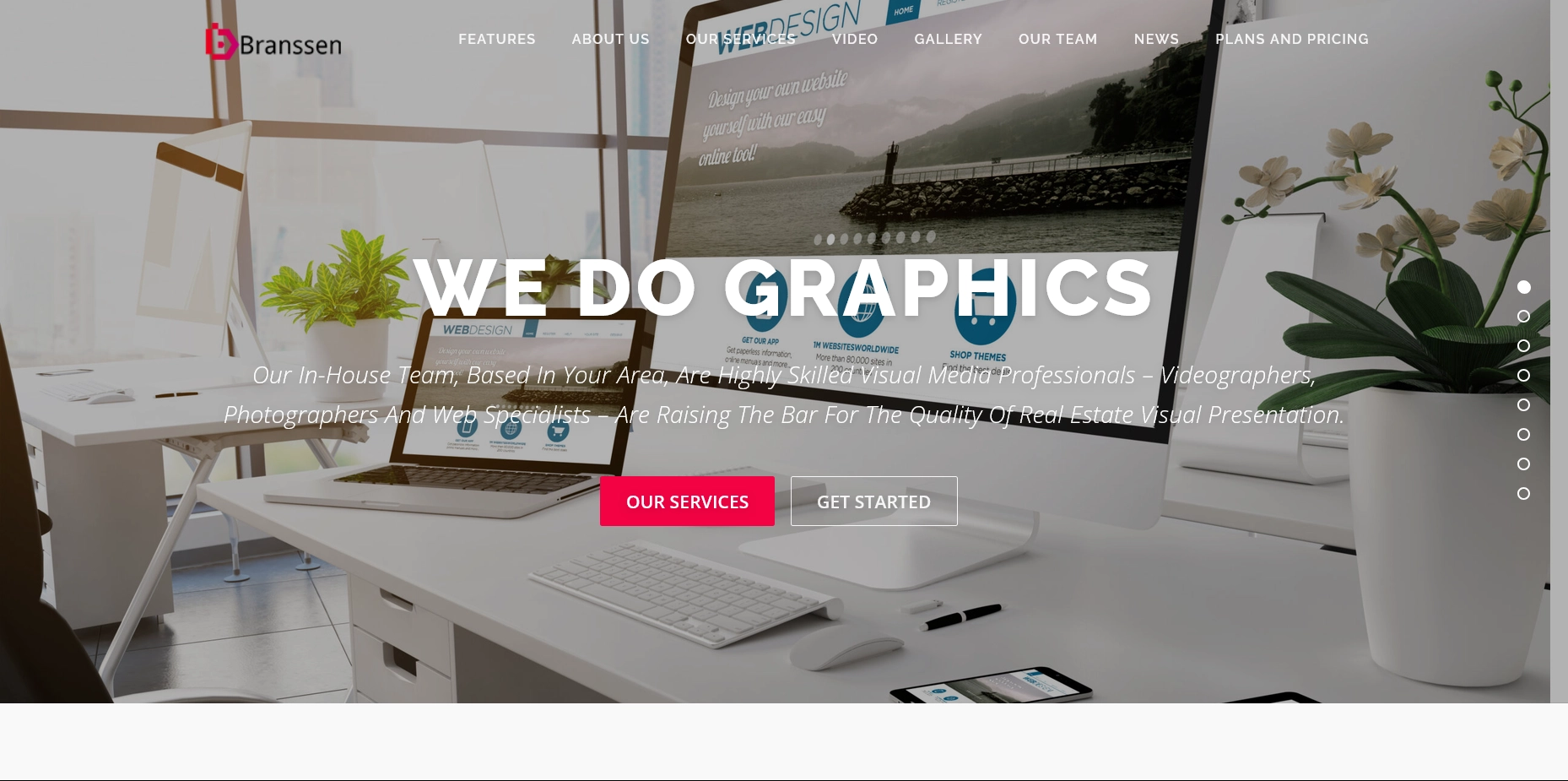 Branssen Webmaster Solutions Australia website project